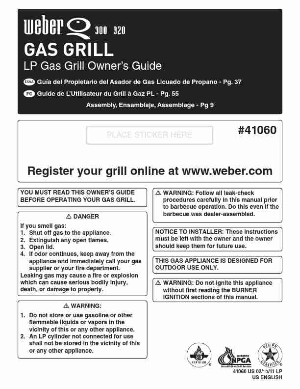 Weber Gas Grill 300-page_pdf